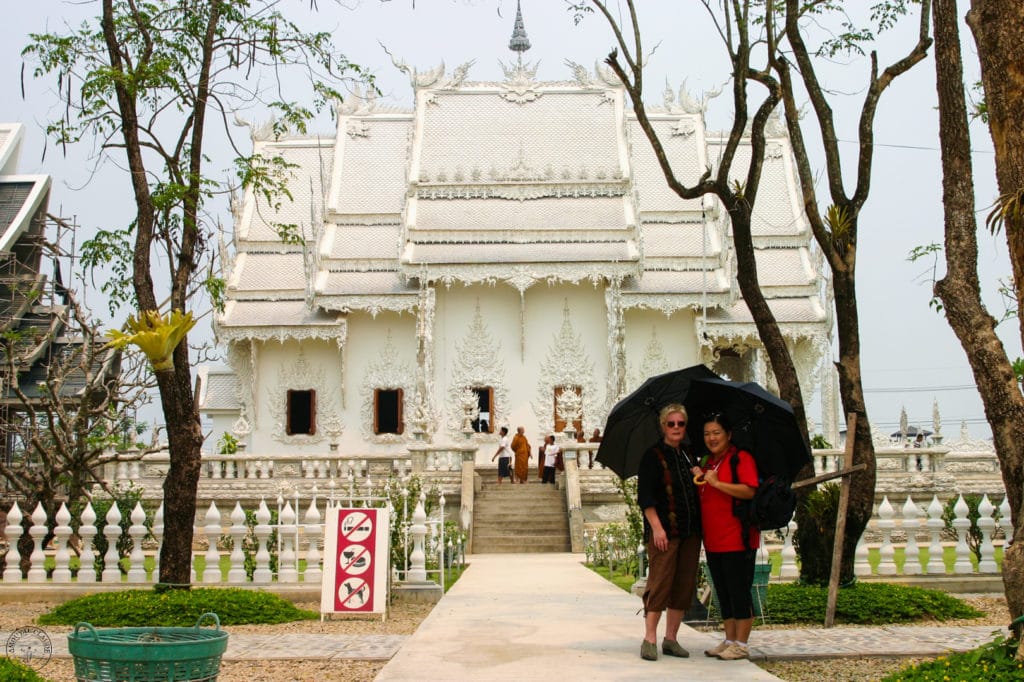 Chiang Maï Temple Blanc