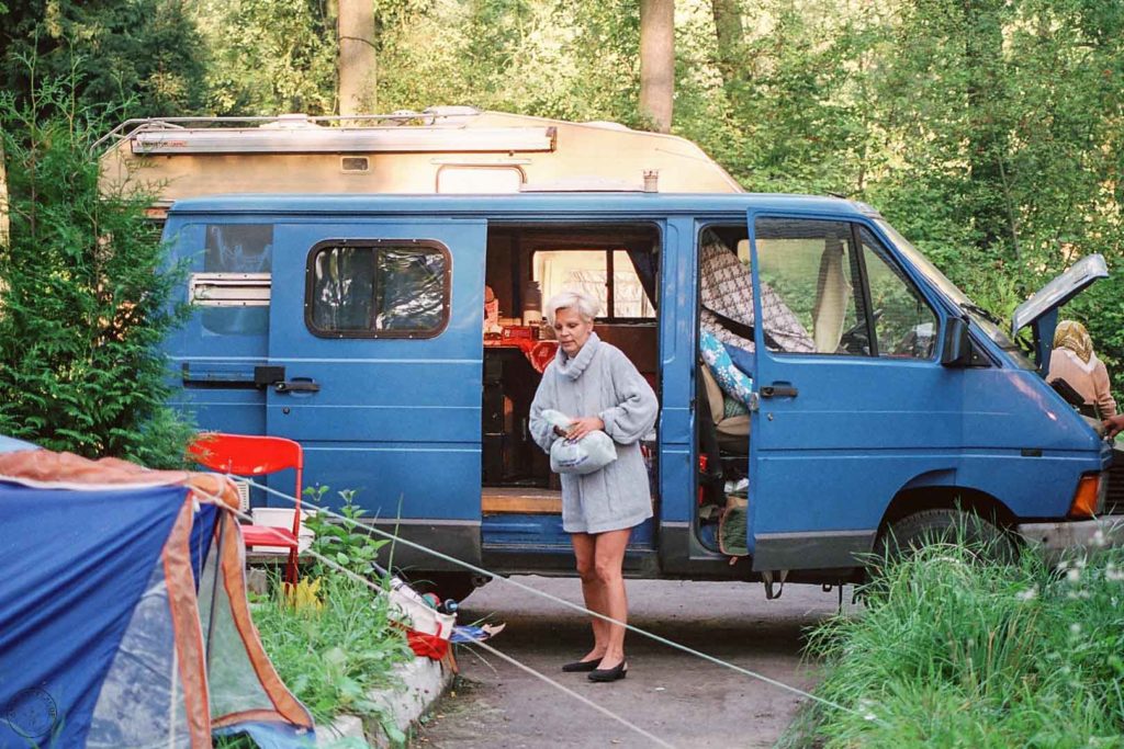 Le camping à Kiev, dans une maison de la jeunesse
