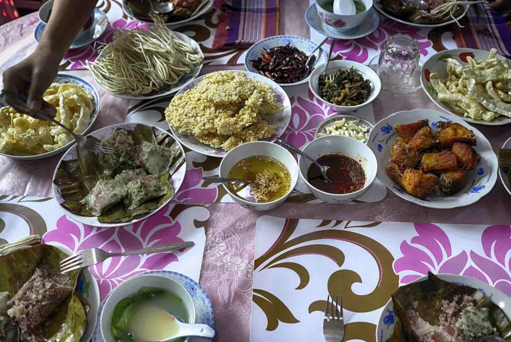 Repas Birman dans la belle famille de KOKO