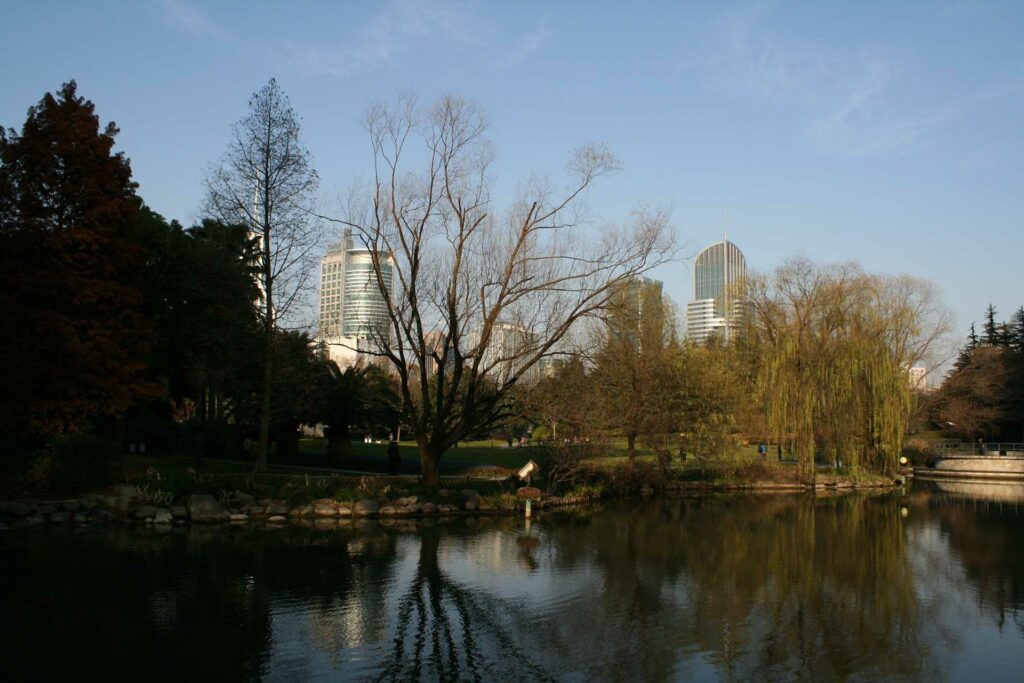 Parc FUXING et maisons de CHOU ENLAI et SUN YAT-SEN