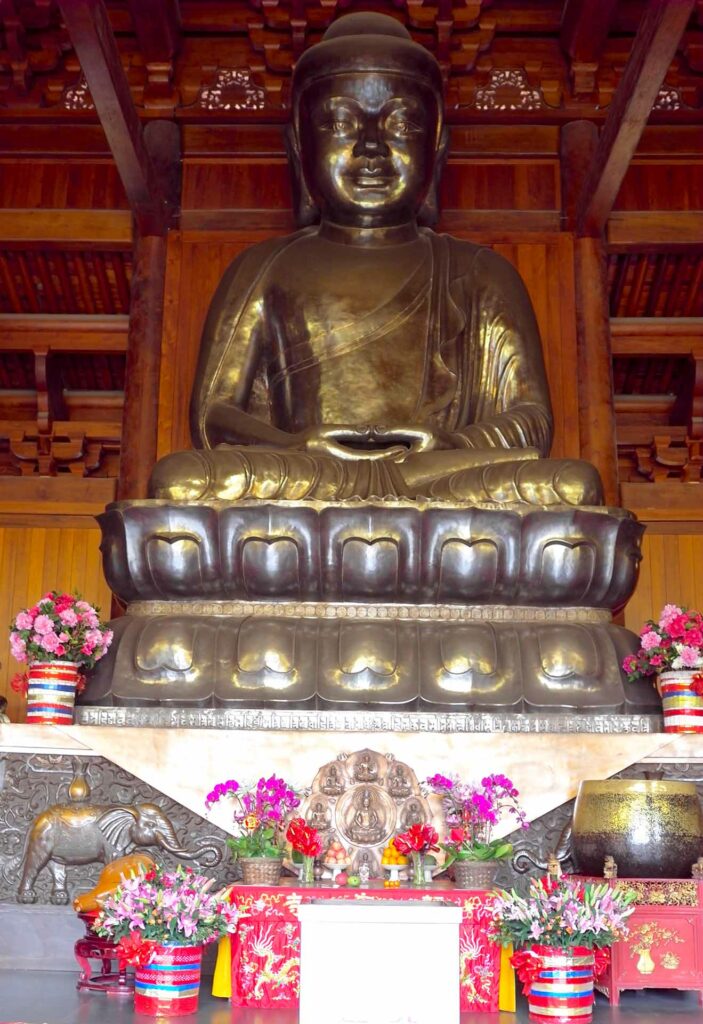 Budha d'argent, JING AN Temple