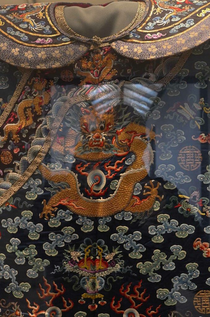 Suzhou Museum détail de vêtement