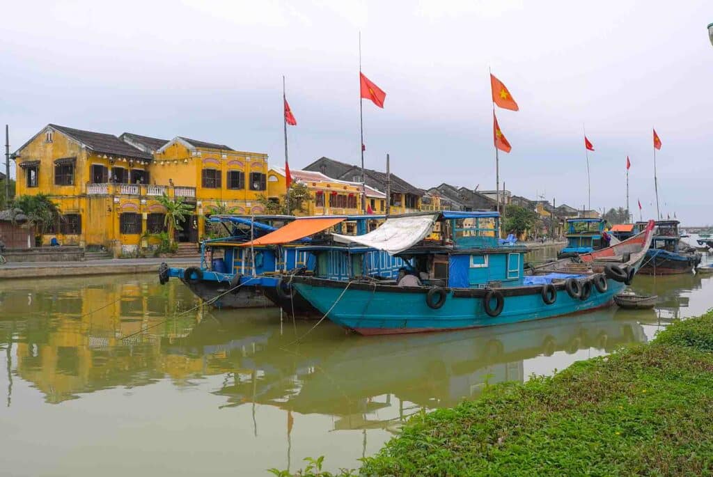 Les bateaux de pêcheurs