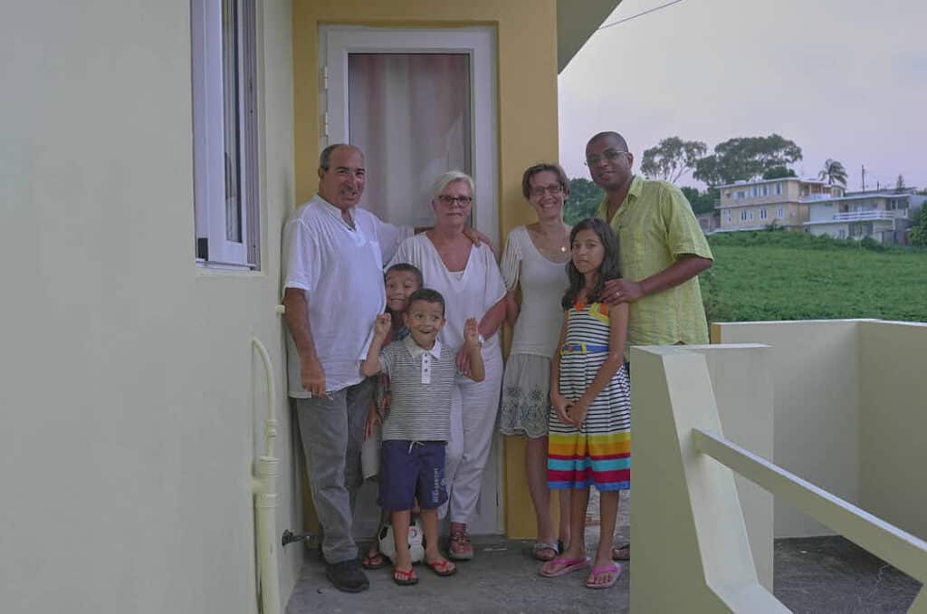 La Famille Montgelard à Capetown