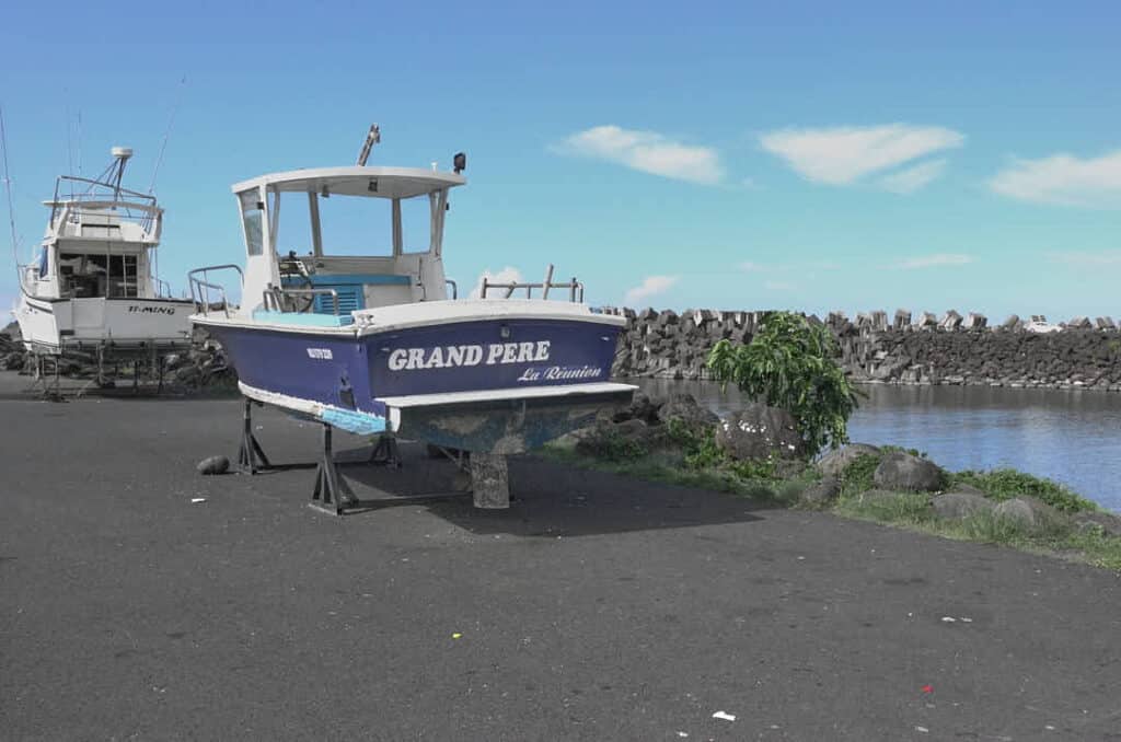 Le bateau de Grand Père à SAINTE MARIE