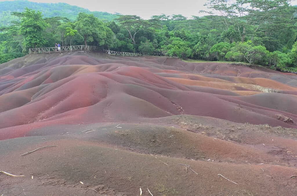 Les terres de couleurs de Chamarel