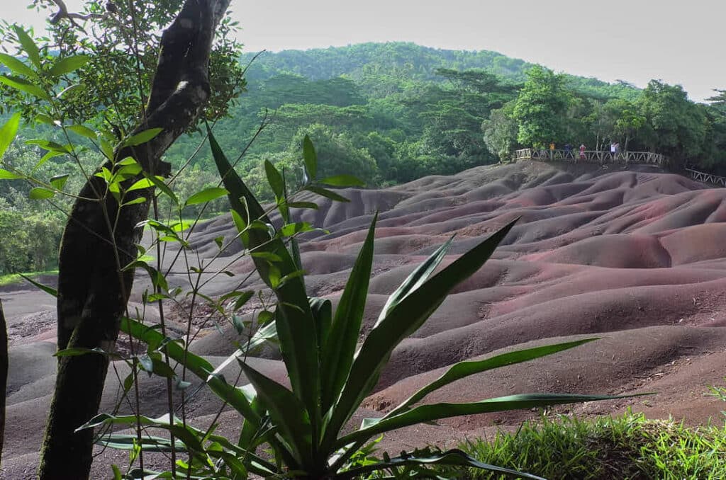 Les terres de couleurs de Chamarel