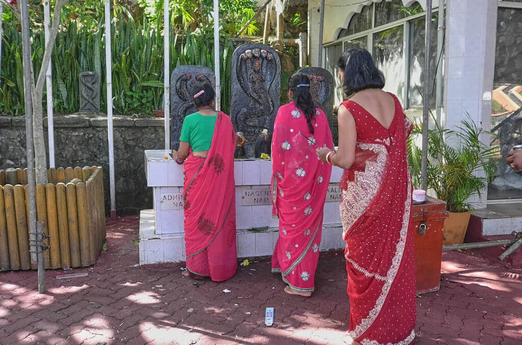 Les temples de Grand Bassin