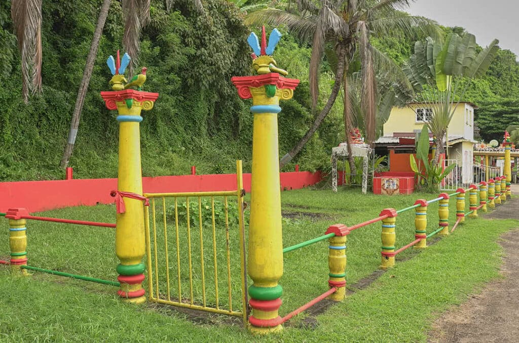Le temple TAMOUL, Le foyer de feu d'initiation