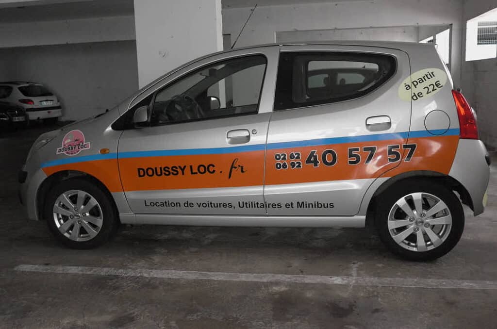 Saint Denis , notre voiture de location