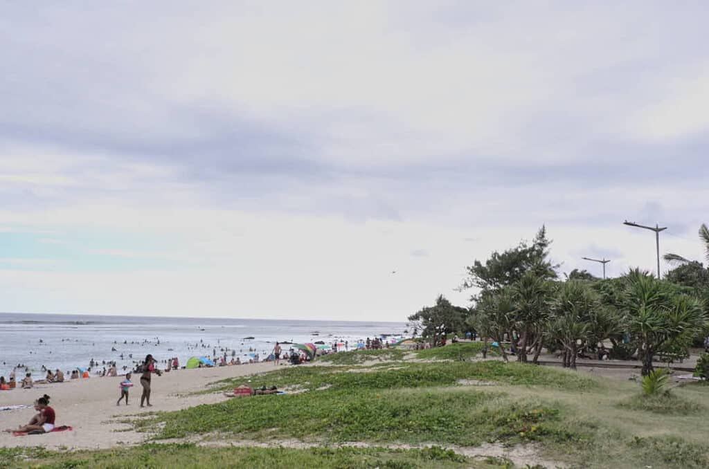 la plage de SAINT PIERRE